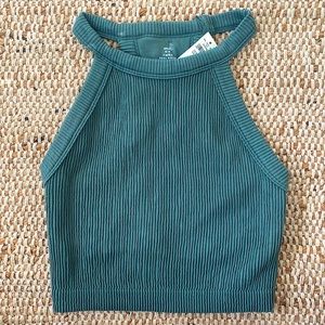 Aerie Seamless High Neck Bra Top SIZE MEDIUM NEW WITH TAGS